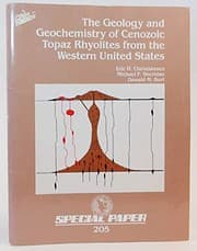 Tapa de The geology and geochemistry of Cenozoic topaz rhyolites from the western United States