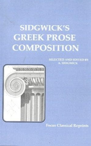 Tapa de Sidgwick's Greek Prose Composition