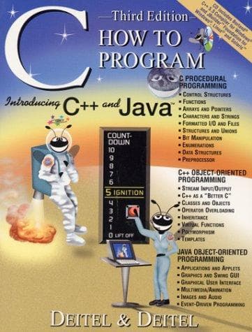 Tapa de C How to Program (3rd Edition)
