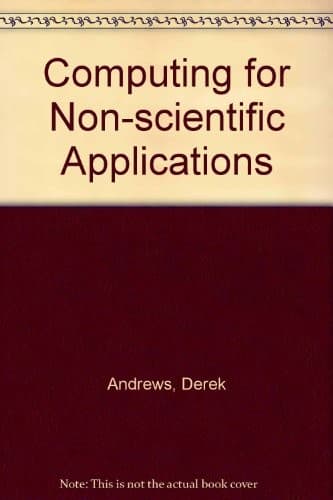 Tapa de Computing for non-scientific applications