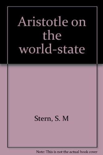 Tapa de Aristotle on the world-state