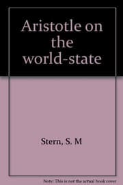Tapa de Aristotle on the world-state