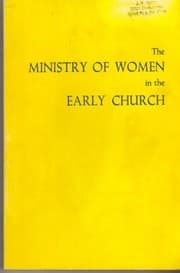 Tapa de The ministry of women in the early church