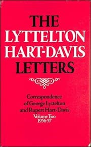 Tapa de The Lyttelton Hart-Davis Letters: 1956-57 v. 2: Correspondence of George Lyttelton and Rupert Hart-Davis