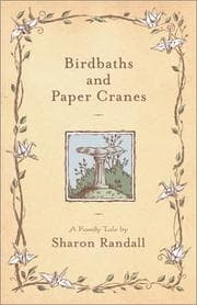 Tapa de Birdbaths and paper cranes