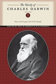 Tapa de Charles Darwin's diary of the voyage of H.M.S. "Beagle"