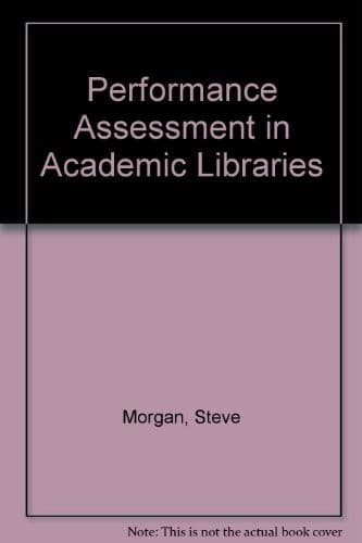 Tapa de Performance assessment in academic libraries