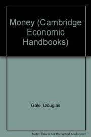 Tapa de Money (Cambridge Economic Handbooks)