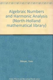 Tapa de Algebraic Numbers and Harmonic Analysis