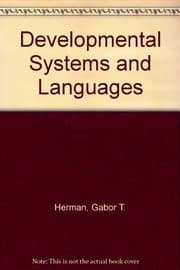 Tapa de Developmental Systems and Languages