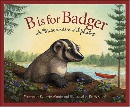 Tapa de B is for Badger