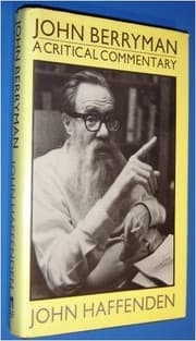 Tapa de John Berryman, a critical commentary