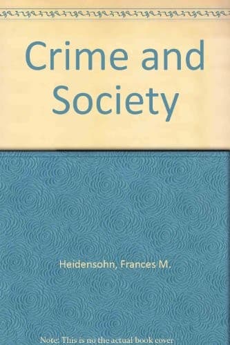 Tapa de Crime and society