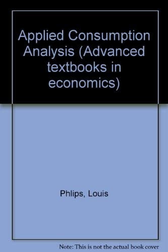 Tapa de Applied Consumption Analysis