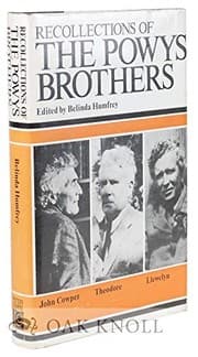 Tapa de Recollections of the Powys brothers