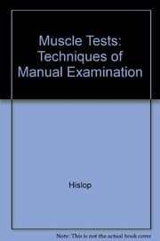 Tapa de Muscle Tests: Techniques of Manual Examination