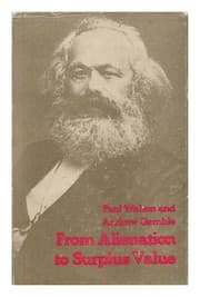 Tapa de From alienation to surplus value