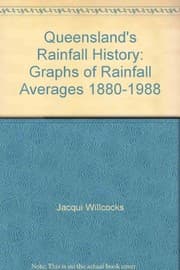 Tapa de Queensland's Rainfall History: Graphs of Rainfall Averages 1880-1988