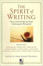 Tapa de The spirit of writing