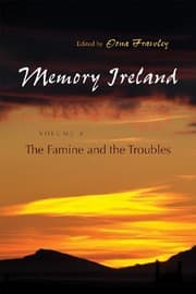 Tapa de Memory Ireland: The Famine and the Troubles, Volume 3 (Irish Studies)