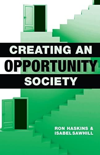 Tapa de Creating an Opportunity Society