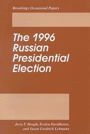 Tapa de The 1996 Russian presidential election