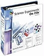 Tapa de Science experiments on file