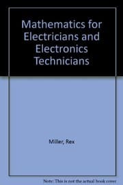 Tapa de Mathematics for electricians and electronics technicians