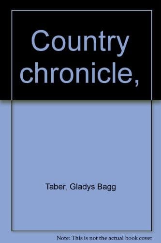 Tapa de Country chronicle