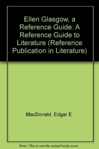 Tapa de Ellen Glasgow, a reference guide