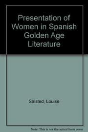 Tapa de The presentation of women in Spanish golden age literature