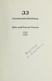 Tapa de James Joyce's hundredth birthday, side and front views
