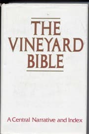 Tapa de The Vineyard Bible
