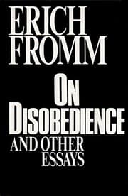 Tapa de On disobedience and other essays
