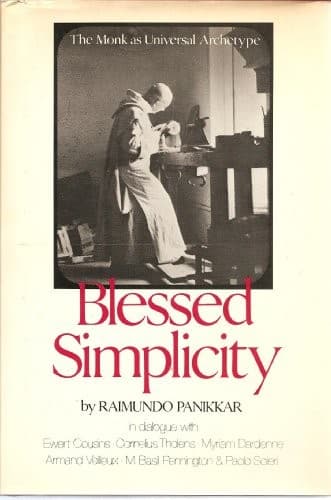 Tapa de Blessed simplicity--the monk as universal archetype
