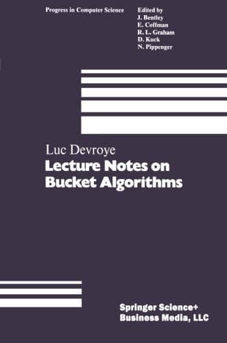 Tapa de Lecture notes on bucket algorithms
