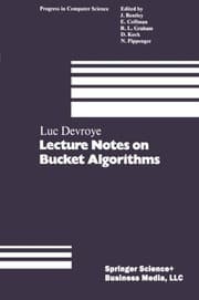 Tapa de Lecture notes on bucket algorithms