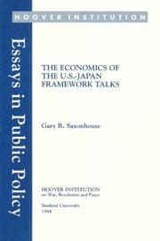 Tapa de The economics of the U.S.-Japan framework talks