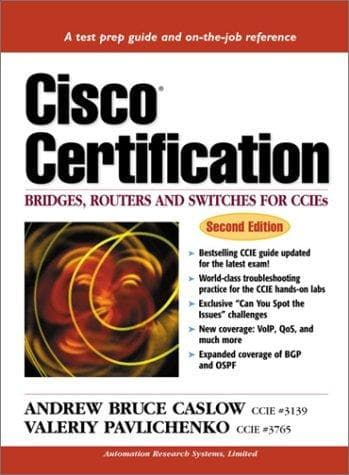 Tapa de Cisco Certification