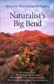 Tapa de Naturalist's Big Bend