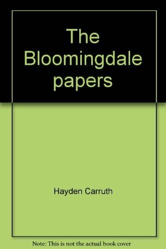 Tapa de The Bloomingdale papers