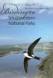 Tapa de Birding the Southwestern National Parks