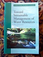 Tapa de Toward sustainable management of water resources