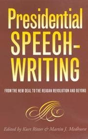Tapa de Presidential Speechwriting