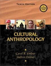 Tapa de Cultural anthropology