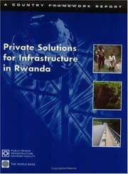 Tapa de Private solutions for infrastructure in Rwanda