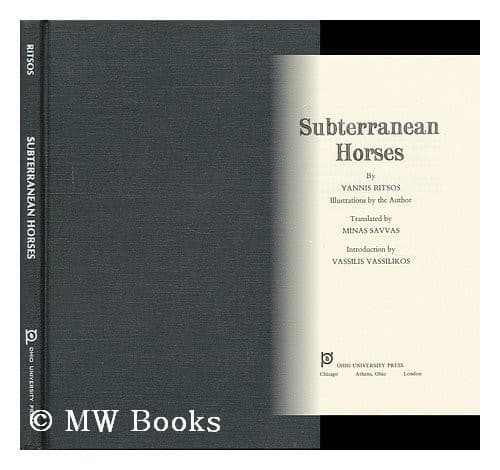 Tapa de Subterranean horses