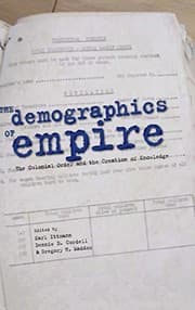 Tapa de The Demographics of Empire: The Colonial Order and the Creation of Knowledge