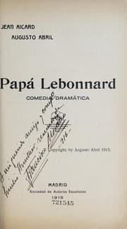 Tapa de Papá Lebonnard
