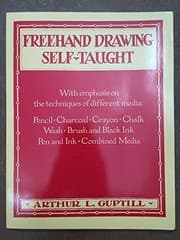 Tapa de Freehand drawing self-taught, with emphasis on the techniques of different media